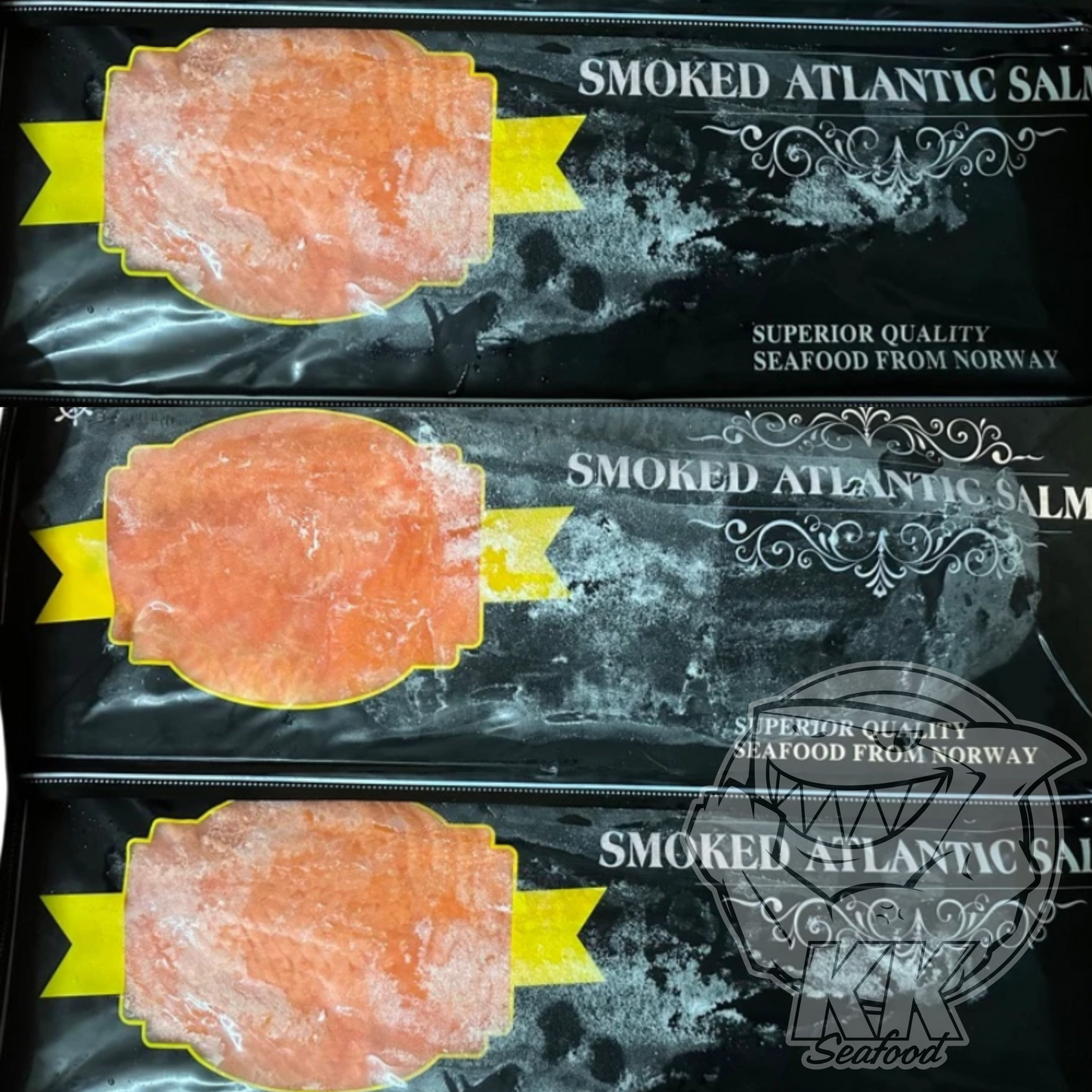 Whole fillet Smoked Atlantic Salmon (Superior quality Seafood from Norway)