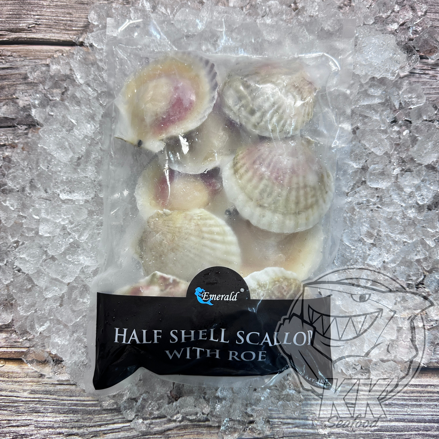 Half Shell Scallop with Roe