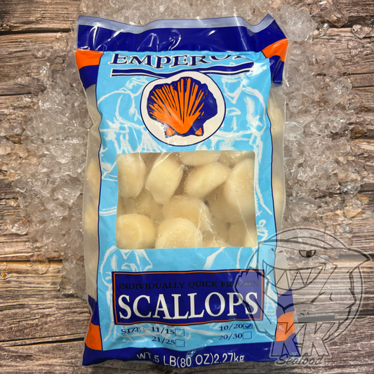 Premium Sea Canadian Jumbo Scallops (2.27kg)